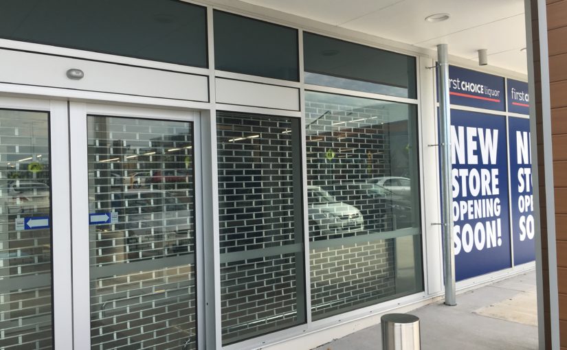 ATDC Installs Roller Grilles for First Choice Liquor at Casey Central Shopping Centre