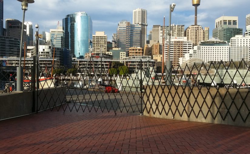 Portable Safety Barriers Installed at The Australian National Maritime Museum