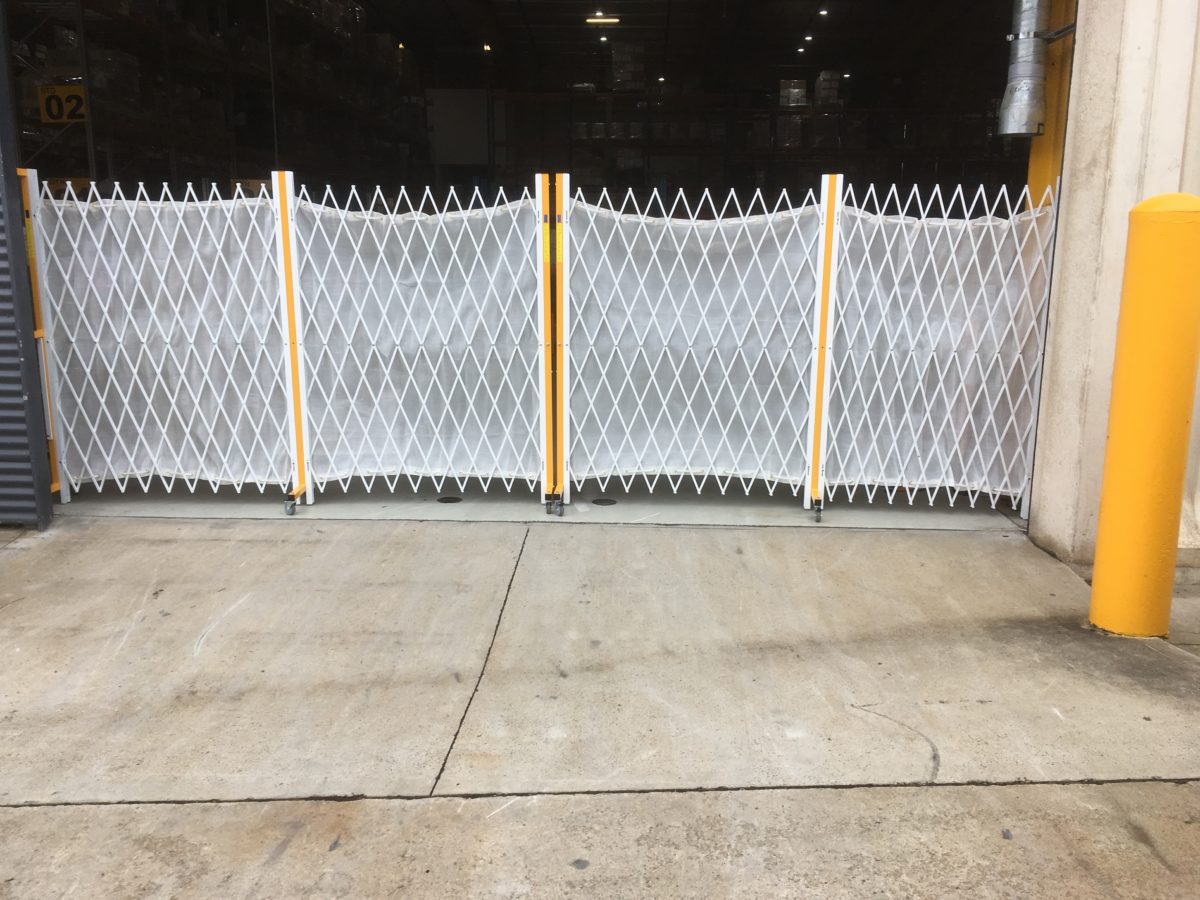 Safety Barriers for Warehousing LVMH Australian Trellis Doors Co