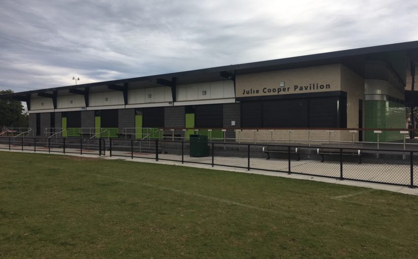 The strongest Security Roller Shutters specified for Centenary Park Pavilion