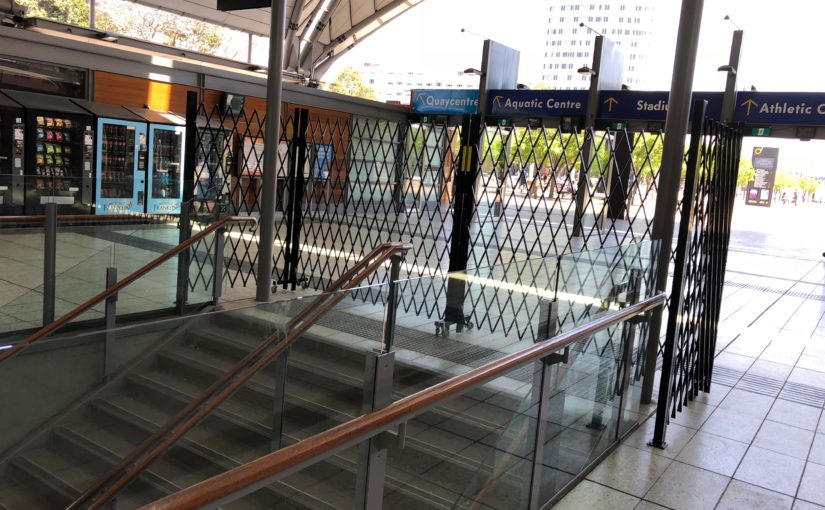 PEDESTRIAN BARRIERS FOR ACCESS CONTROL AT RAILWAY STATIONS