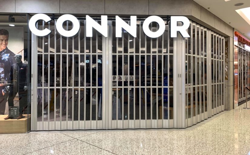 STYLISH SLIMLINE FOLDING DOOR SECURES RAG’S NEW CONNOR STORE AT BUNDABERG