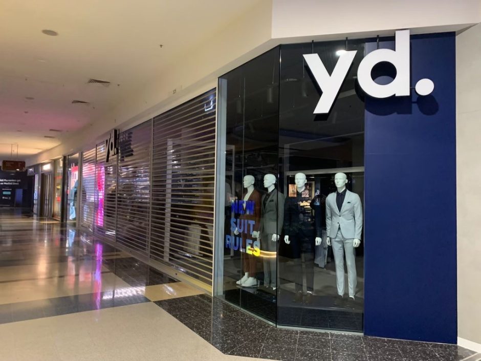 High Quality Security Roller Doors at the New YD Concept Store Australia