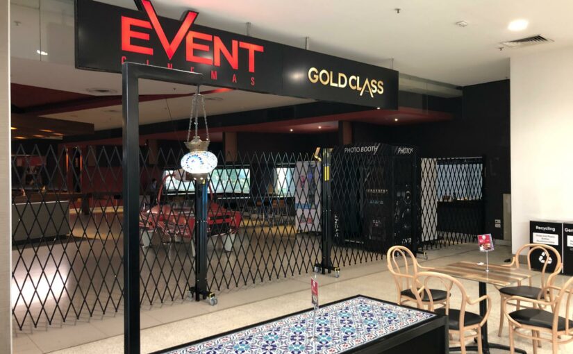 Gold Class expandable gates for leading Australian cinema chain