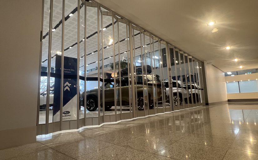 Modern Security Door Closure Meets Automotive Excellence.